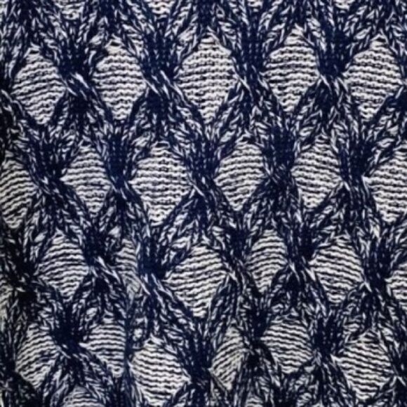 Banana Republic Blue Knit Sweater Small - Picture 4 of 8